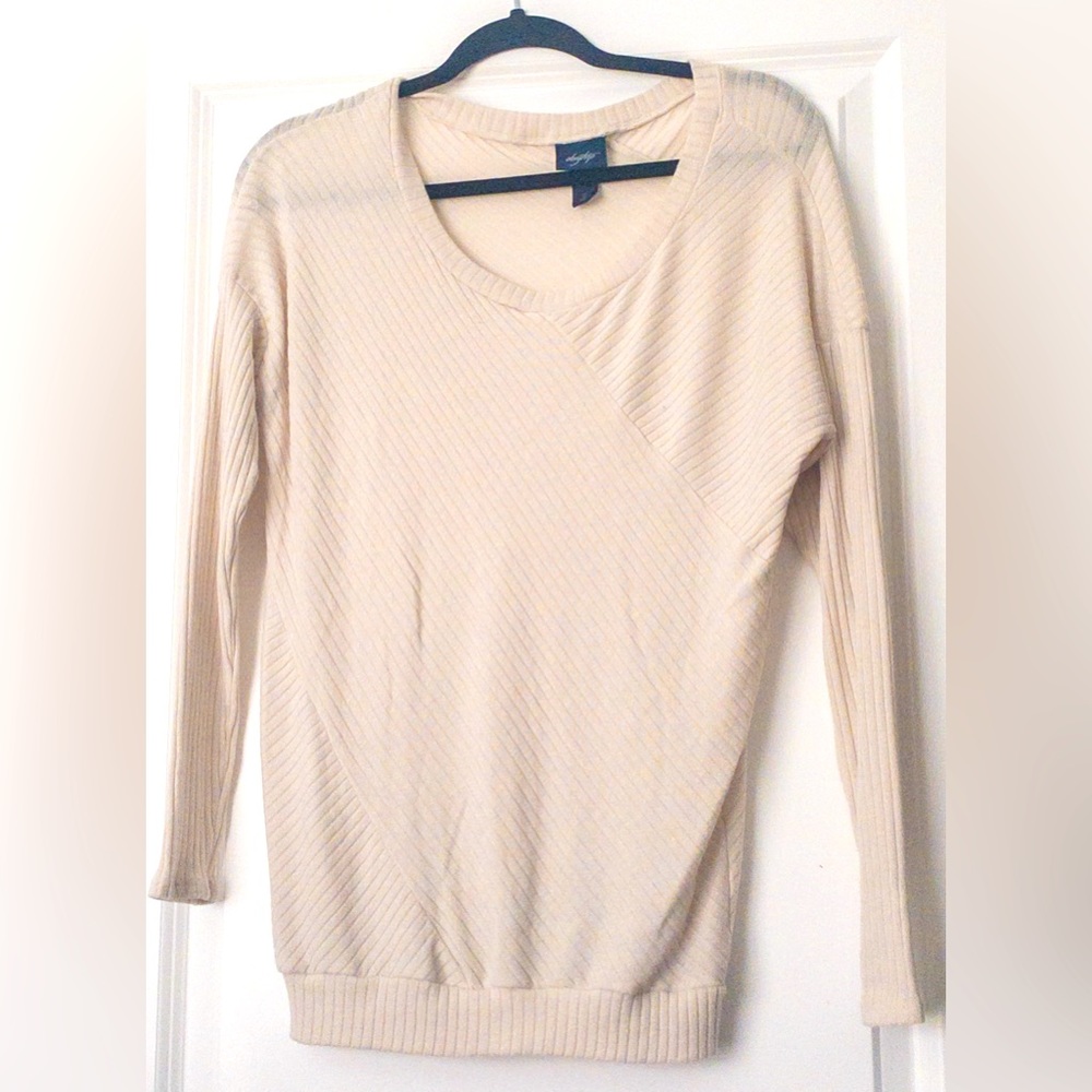 Cream Long Blouse